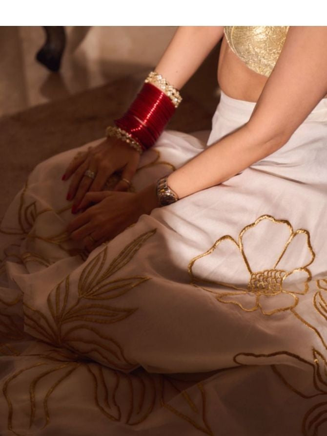 Kaneri Lehenga set with Blouse and dupatta