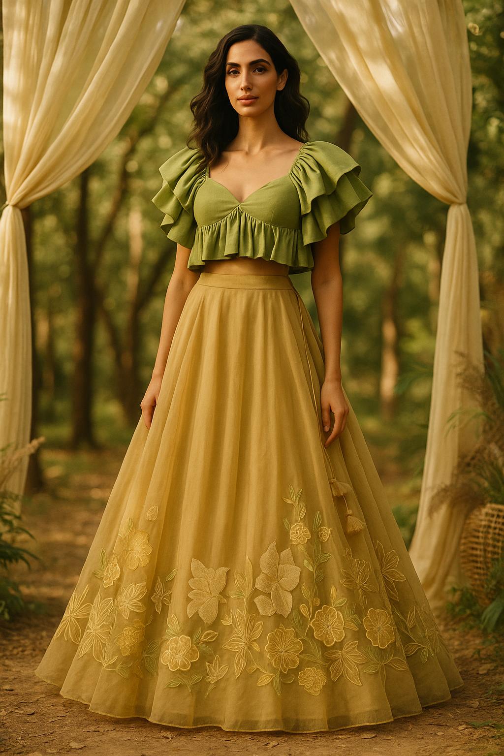 Aruna - Lehenga set
