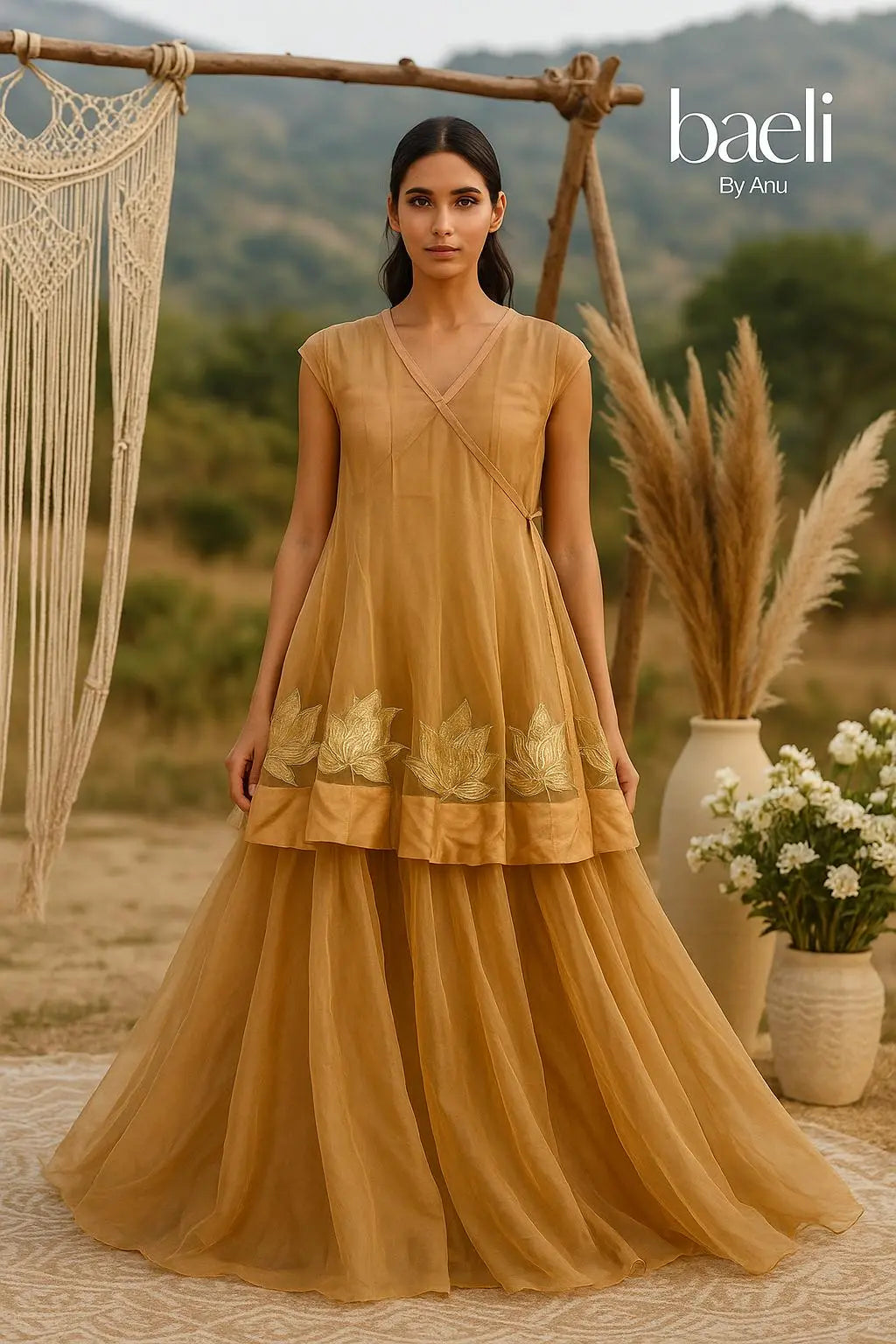 Esti - Sharara set & Blouse