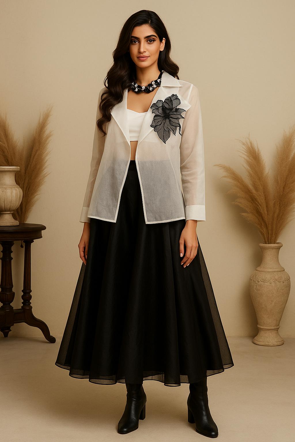 Nina - Skirt and Blouse